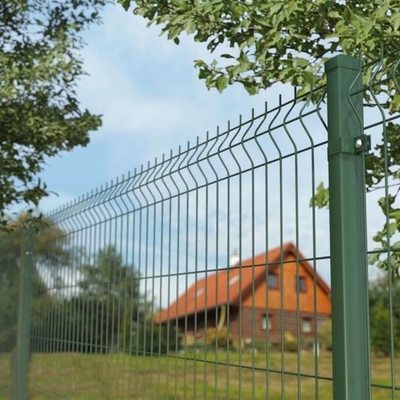 courriers de Mesh Fence Panel With Peach de fil du jardin 3D de 3mm 4mm 4.5mm