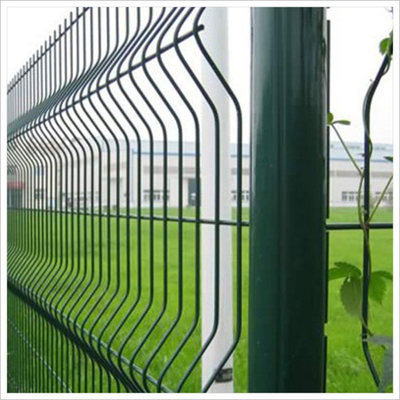La place TL-63 a courbé le PVC de Mesh Fence Green du fil 3D enduit