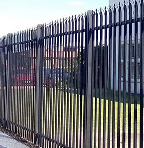 L'usine chinoise TLWY plongé chaud a galvanisé la clôture en acier de palissade