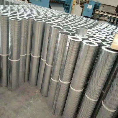 Métal augmenté en aluminium tissé de la maille RDW de trou de poinçon d'armure de sergé