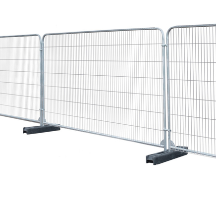 barrière Corrosion Resistant de 32mm O.D Security Temporary Outdoor