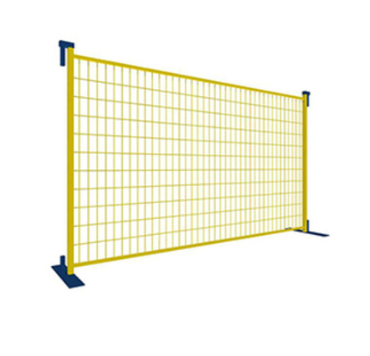 6ftx10ft ont galvanisé la clôture provisoire de chantier de construction de la barrière 3mm