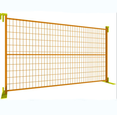 6ftx10ft ont galvanisé la clôture provisoire de chantier de construction de la barrière 3mm