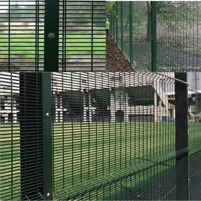 Anti barrière de sécurité 358 soudée de coupure Prison Mesh Fencing 60x60mm personnalisables