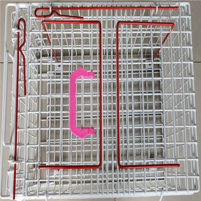 Cages antirouille de Mesh Container Galvanized Wire Rabbit de fil 52*32*40cm