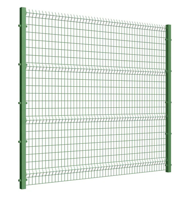 Saupoudrez le fil soudé incurvé enduit Mesh Panels de Mesh Fence 3d de fil 0.9m-2.4m