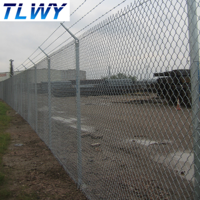 BWG18-BWG7 a coloré la clôture de maillon de chaîne lambrisse 1x50m 1.2x50m