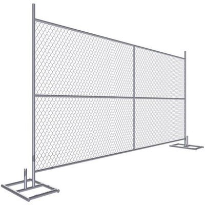 barrière Corrosion Resistant de 32mm O.D Security Temporary Outdoor